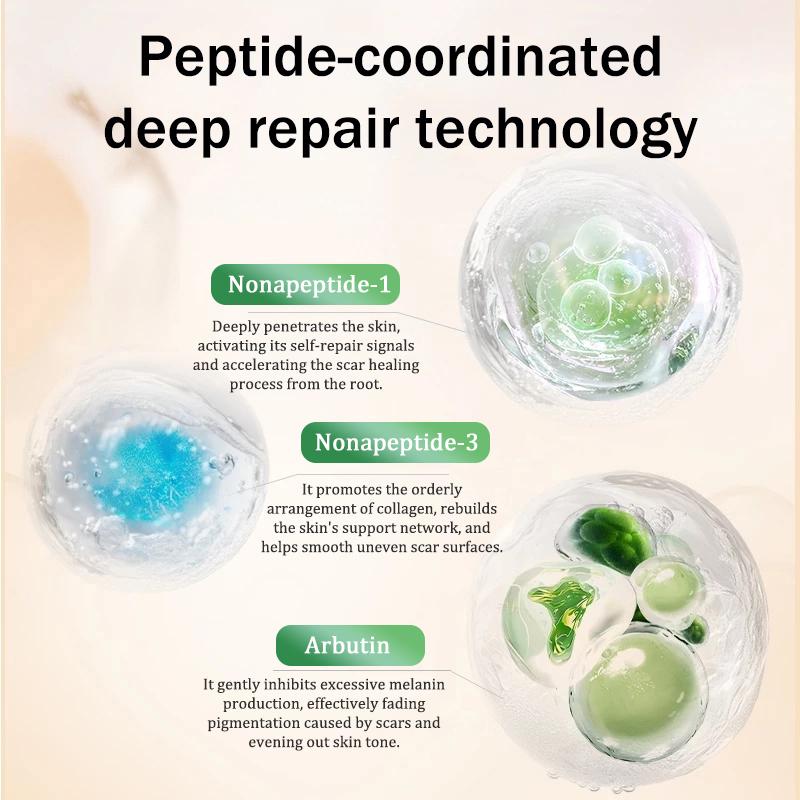 Scar Removal Cream & Gel for Effective Scarring Reduction - Fades Surgical & Acne Scars, Promotes Cell Regeneration, Lightweight Texture, Suitable for All Skin Types