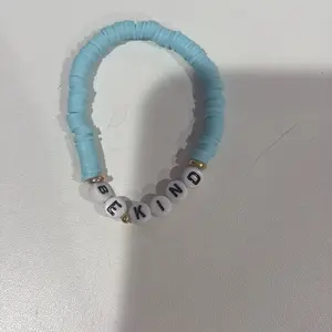 Light blue be kind bracelet