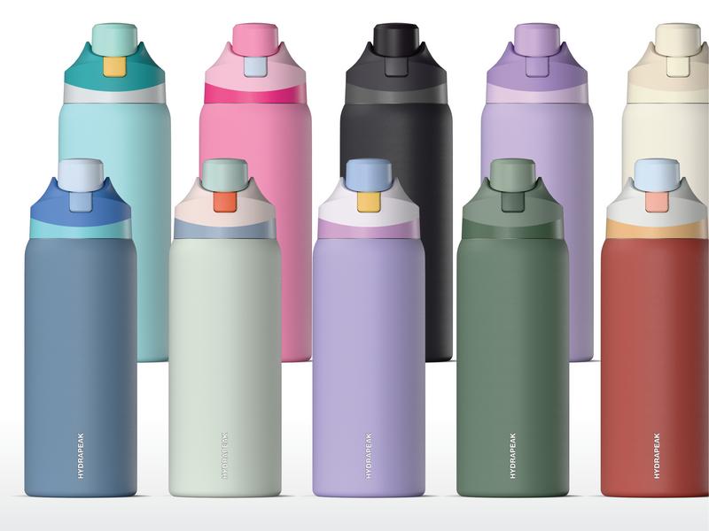 Hydrapeak Oasis 32oz Insulated Water Bottle 100% Leak Proof Stainless Steel Tumbler Cup Portable Drinkware Flask Mug