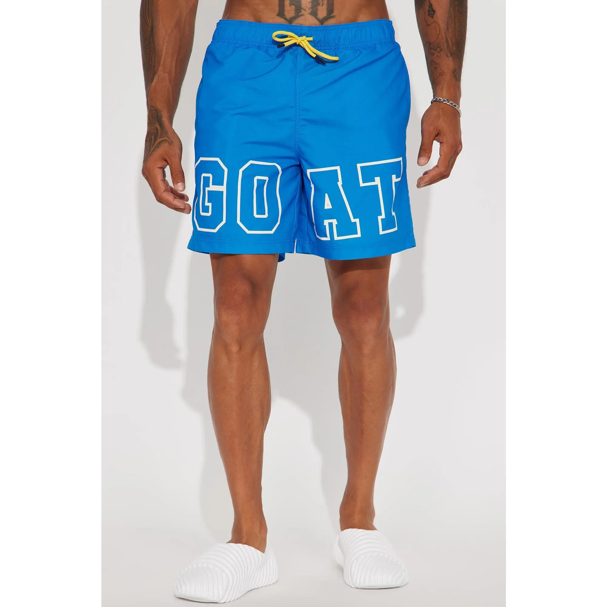 I'm The Goat Swim Trunk - Blue