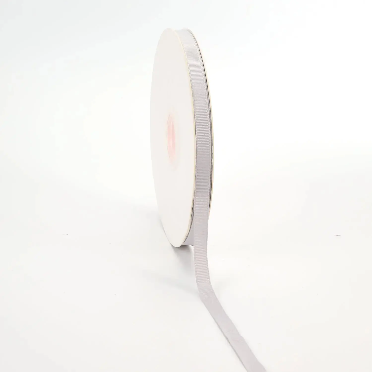 Textured Grosgrain Ribbon, Shell Grey (007) - Flexible, Durable, Easy to Manipulate for DIY Projects