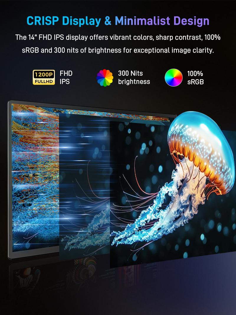 【WeeklyDeals】Cevaton Portable 16.1" FHD Laptop Monitor Extender - 1200P Secondary Screen with 360° Rotation/#MansBestFriend/Perfect Halloween Present for Office Workers 【WeeklyDeals】Cevaton Portable 16.1" FHD Laptop Monitor Extender - 1200P Secondary Screen with 360° Rotation/#MansBestFriend/Perfect Halloween Present for Office Workers