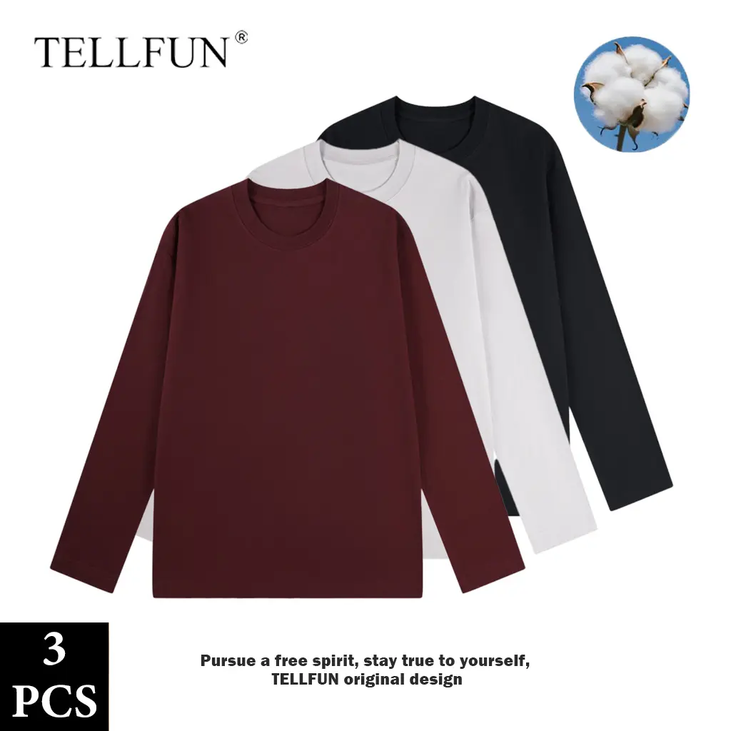long sleeve t shirt oversized - TikTok Shop