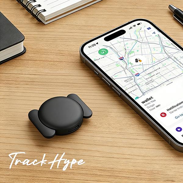 Never Lose Anything! Magnetic GPS Tracker for Car, Bike, Luggage, Kids & Pets. 1-Year Battery, No Monthly Fee, iOS.