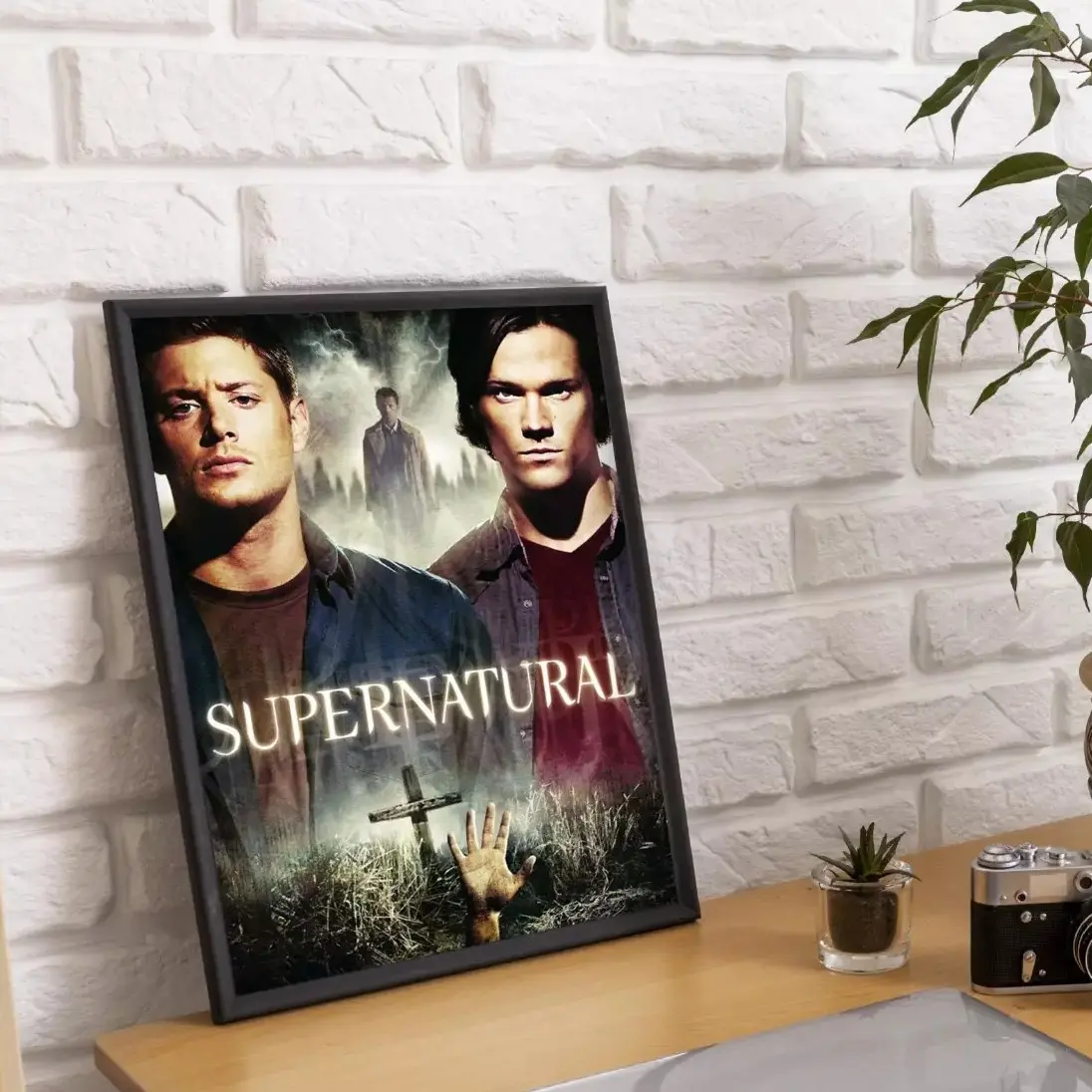 Supernatural Season 4 TV Show Poster Print Home Decor Wall Art Picture TV Show Poster Print Home Decor Wall Art Picture Posters (NO FRAME)