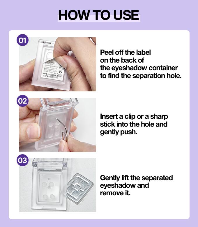 [Holika Holika] My Fave Multi Palette Case (4-Pan/8-Pan) — Make Your Own Palette Filled With Your Tastes