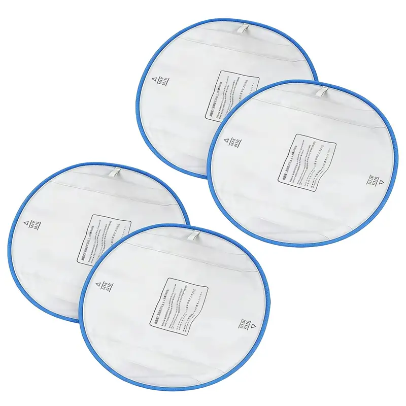 Pet Litter Tray Liners, Universal Self-Cleaning PP Waterproof Coating Liners with White Body & Blue Trim, Seamless Edge, Easy Disassembly, 14.96"x11.81", 2-Pack Backup, Leak-Proof Durable, 24/7 Floor Protection for Daily Cat Litter Box Care