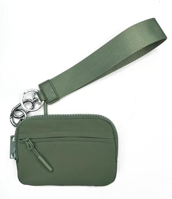 Waterproof Nylon Wristlet Wallet – Compact & Multi-Functional Card Holder, Coin Purse & Keychain for Women, Perfect for Travel, Everyday Use & Organization Waterproof Nylon Wristlet Wallet – Compact & Multi-Functional Card Holder, Coin Purse & Keychain for Women, Perfect for Travel, Everyday Use & Organization