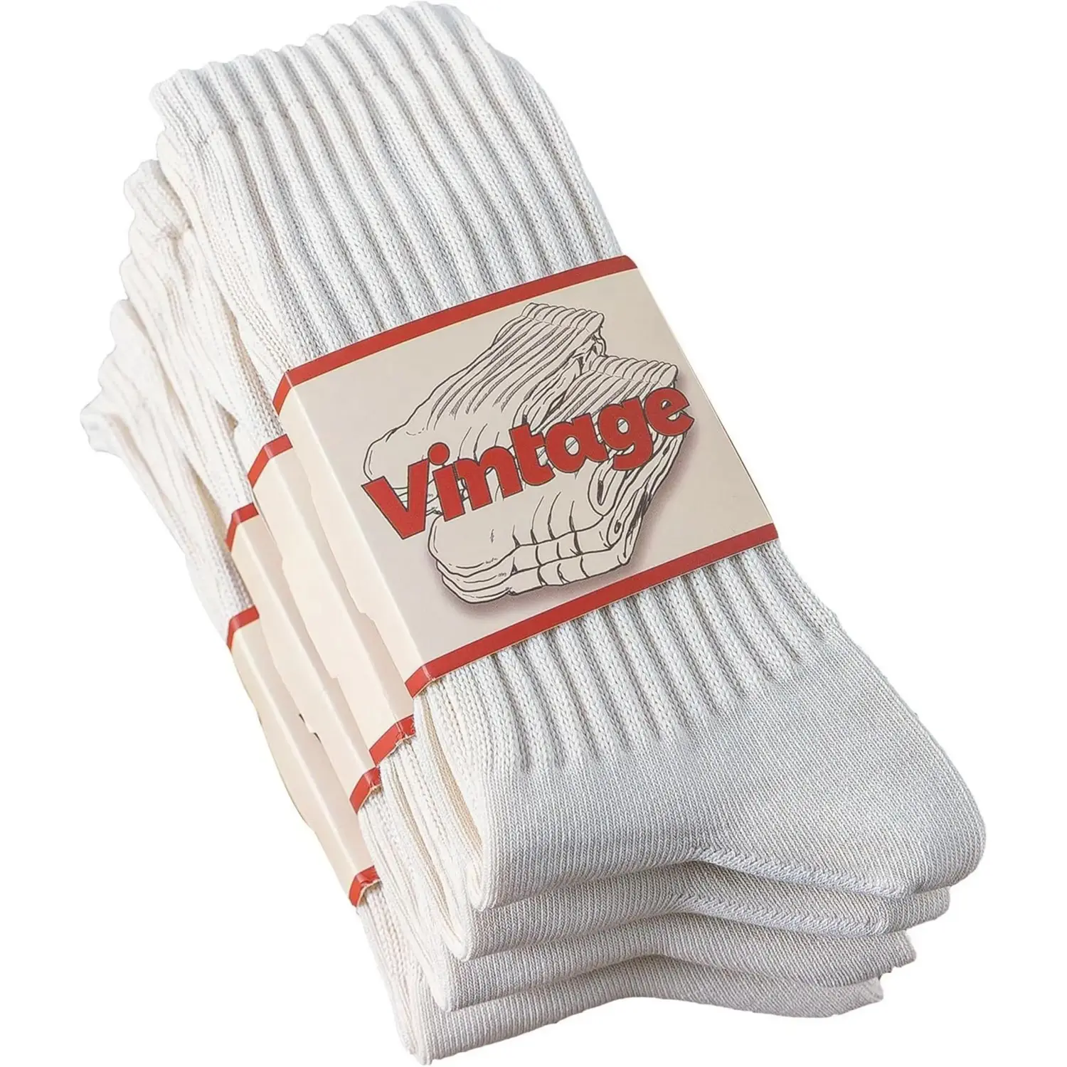 Unisex 4-Pair Universal Sport Crew Socks, 98% Soft Spun Cotton, 2% Elastane, Seamless, Breathable Knit, Cozy, Natural, Slouchy Relaxed Style, Fall & Winter Casual Wear, Machine Washable, Socks for Women