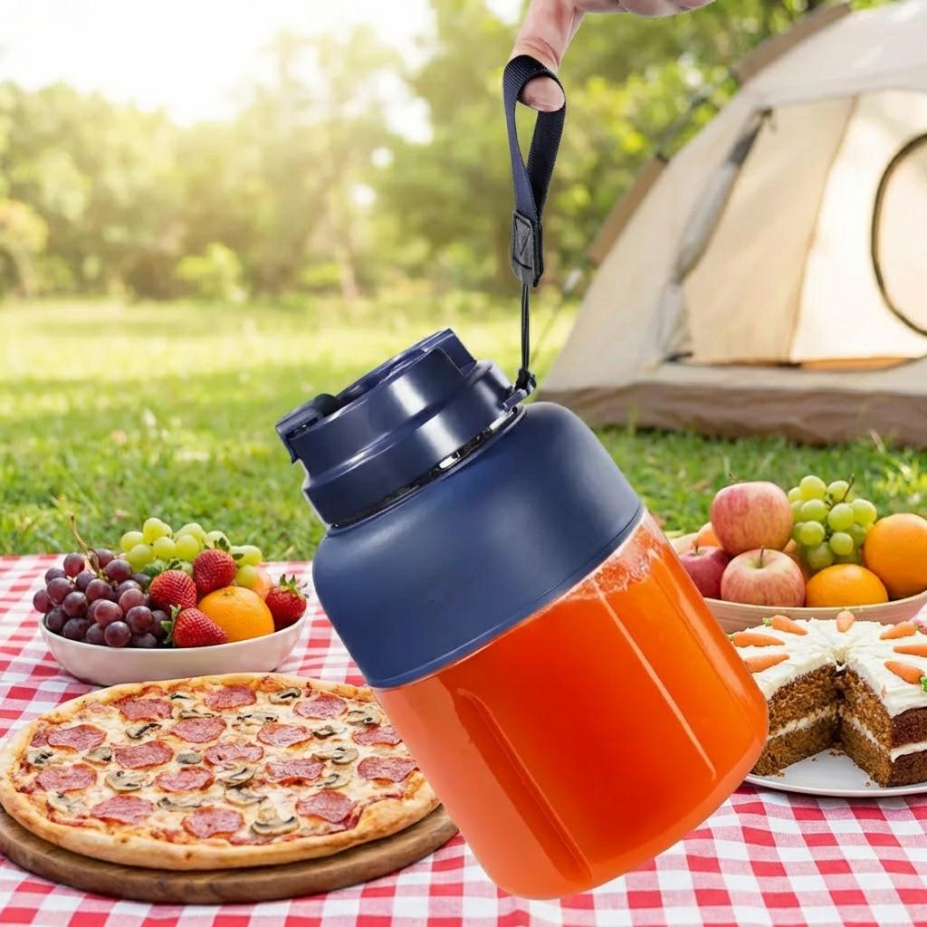 Portable Household Appliances Juicer 40.5oz,USB Rechargeable Juice Blender Cup,Multifunctional juicermachine machines with 34 Blades for Smoothies Liquid Diet,Summer Essentials Smoothieblender