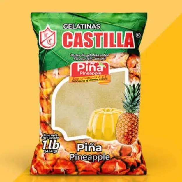 Gelatina Castilla Pina 1lb from Guatemala delicius flavor