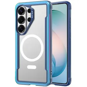 RAPTIC Shield Case for S26 Ultra/S26+/S26, S25 Ultra/S25+/S25 Samsung Galaxy | Military-Grade 13FT Drop Protection, MagSafe Compatible, Slim Aluminum Frame