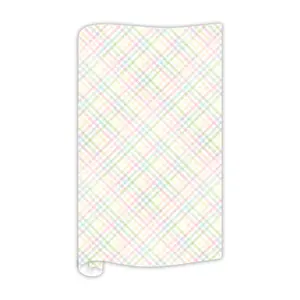 SPRING PASTEL GINGHAM WRAPPING PAPER