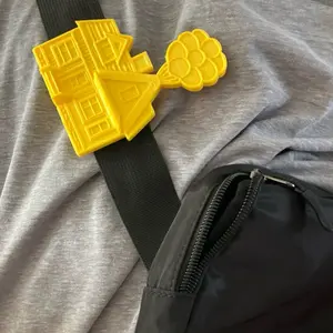 Balloon Voyage House Belt Bag Charm