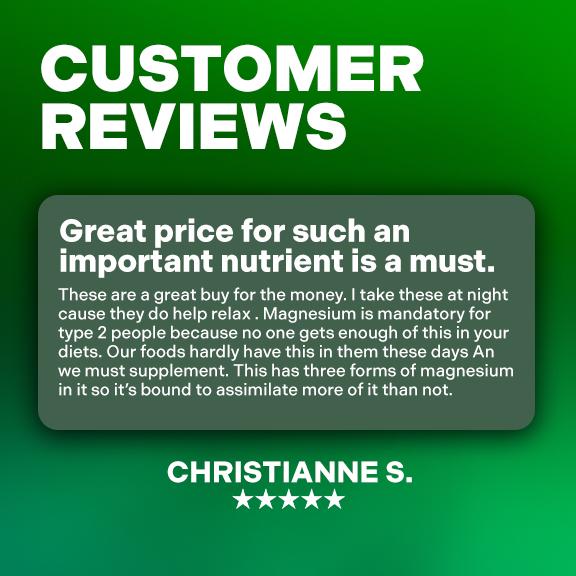 Swanson Triple Magnesium Complex 400 mg 100 Vegan Capsules for Muscle Bone Health & Cardiovascular Support US Made