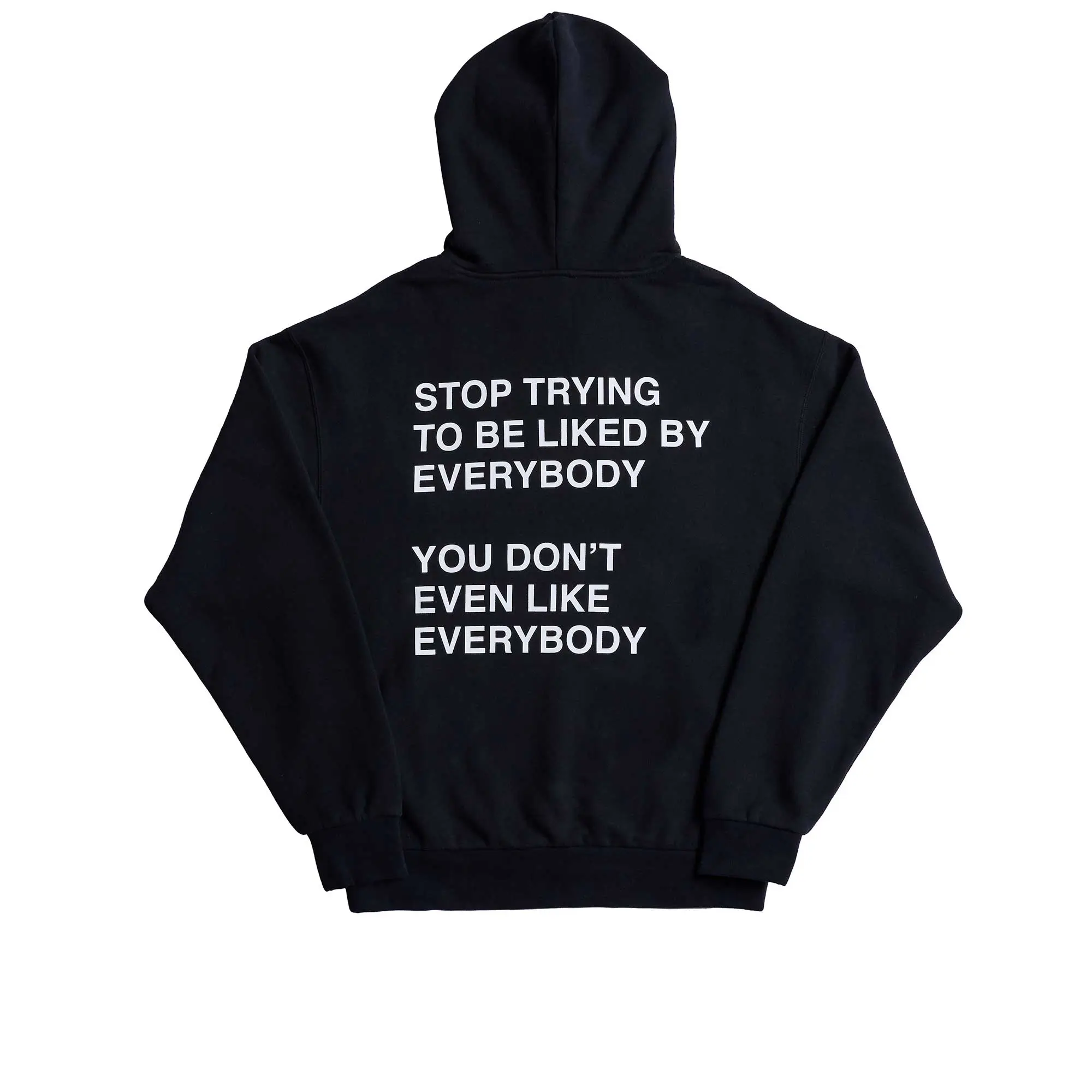 We're Not Really Strangers Stop Trying Hoodie Pullover Fit Oversized Sweatshirts