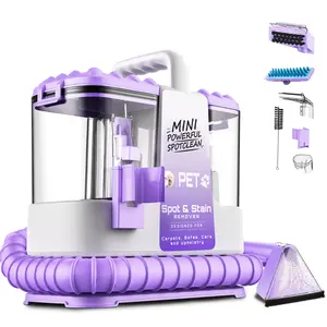 VICEASE Carpet Cleaner Machine Upholstery - 500W Shampooer Portable for Couch Rug Sofa Car Seat Furniture Fabric Wet Vacuum Spot Handheld Small Mini Car Water Aspiradora de Agua Deep Extractor Washer