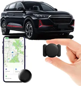 （ios）Hidden Magnetic Mini GPS Tracker for Vehicles - No Subscription GPS Device, Real-Time GPS Tracking for Kids, Pets, or Vehicles, Works(iOS Only) Find My, Vehicle Locator easter gift