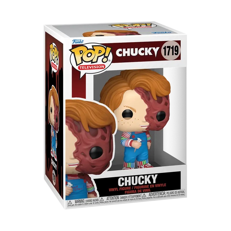 Funko Pop! Chucky - Chucky (Melted Face) #1719 Collectible Pop Vinyl Figure