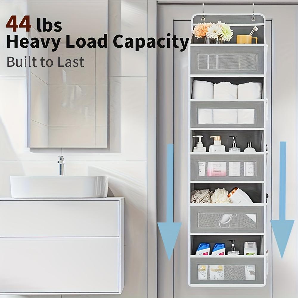 Over-the-Door Hanging Storage Box 4-Tier Fabric Organizer with Large Pockets Ideal for Bedroom Bathroom Pantry Organization Home Spacesaving Solution Compact Functional Sturdy Lightweight Organizer Container Shelf Over-the-Door Hanging Storage Box 4-Tier Fabric Organizer with Large Pockets Ideal for Bedroom Bathroom Pantry Organization Home Spacesaving Solution Compact Functional Sturdy Lightweight Organizer Container Shelf