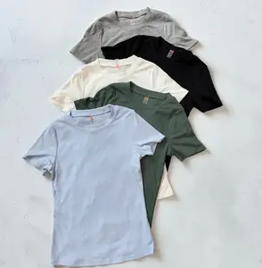 Core Daily Ribbed T-shirt Top