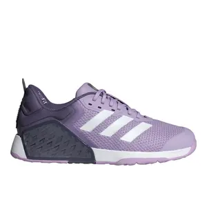 adidas Womens Dropset 3 Wide Training Sneakers Shoes - Purple