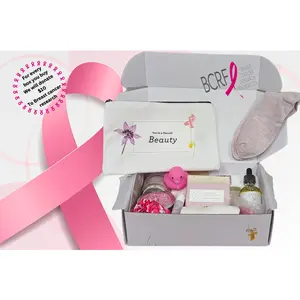 Breast cancer Awareness Gift Box - Hope for a warrior / a survivor - this is a support care pamper package - ALL Natural