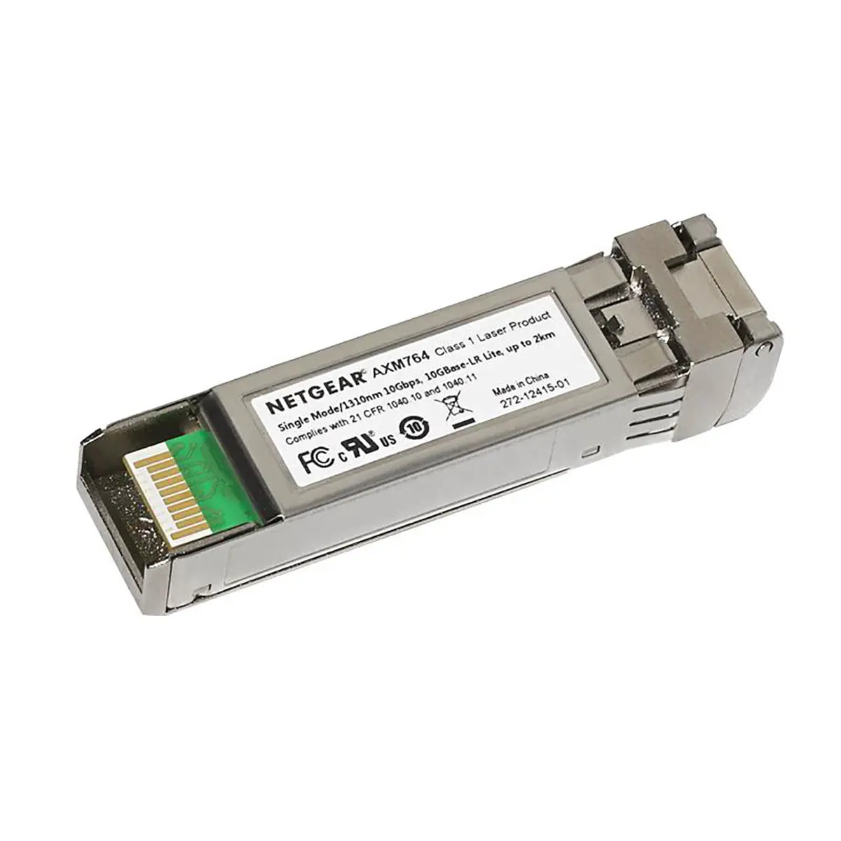 Netgear ProSafe AXM764 10GBase-LR Lite SFP+ LC GBIC Single-Mode Ethernet Fiber Optical Transceiver for Network Switches
