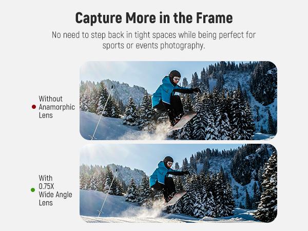 NEEWER FL-B09 Filter Set with 0.75x Wide Angle Lens for DJI Osmo Pocket 3, CPL, Variable ND2-ND32 & Black Diffusion 1/4 Filter Kit for Vlog, Travel Filming & Content Creation