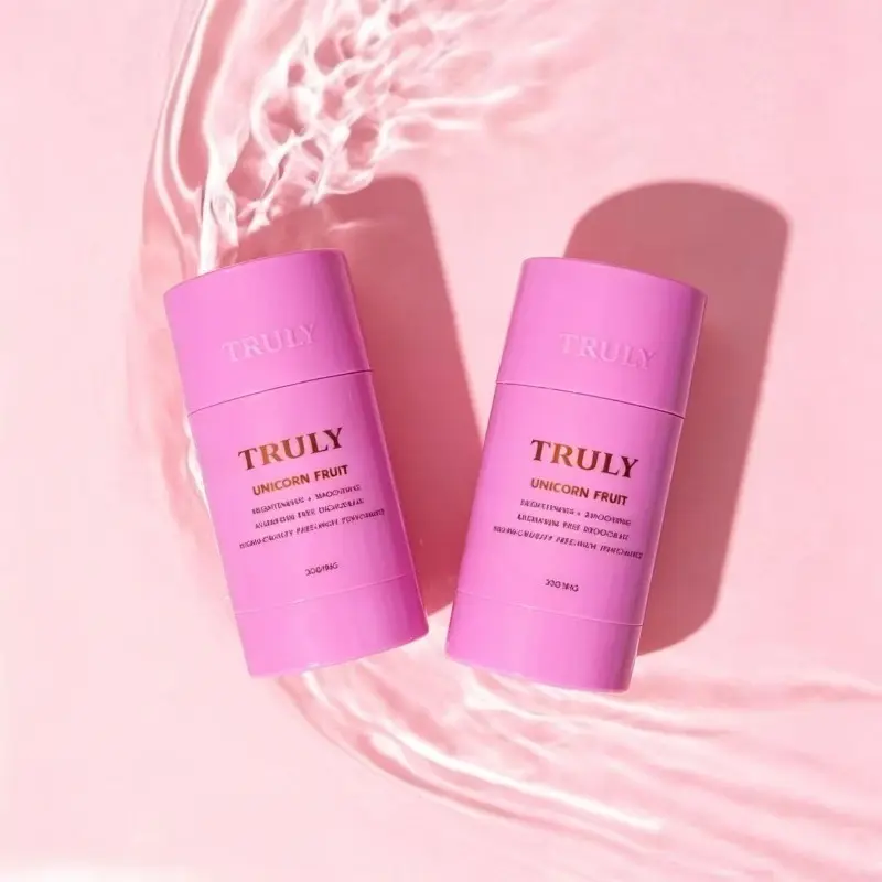 【Buy 1 Get 1 Free】2PCS Unicorn Fruit Aluminum Free Deodorant Underarm Brightening Papaya Enzymes Mango Butter Odor Control Fade Dark Spots Cotton Candy Scent