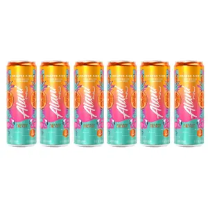 Alani Nu Orange Kiss Energy Drink 6 Pack 12oz