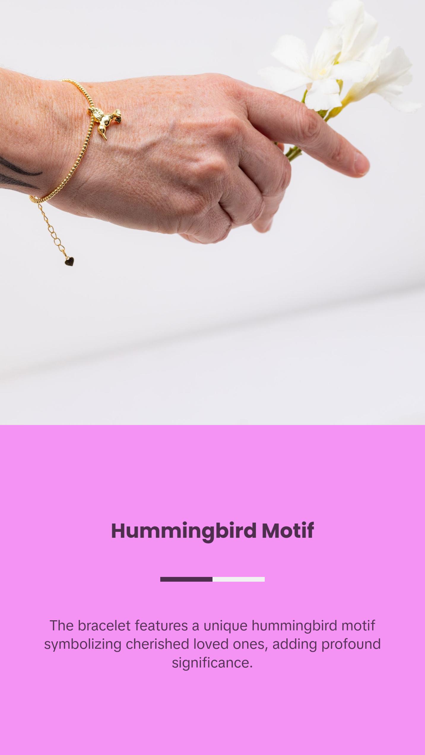 Hummingbird Bracelet