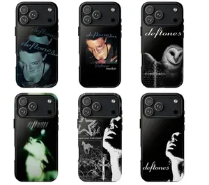 [FREE SILICONE SUCTION PAD] Deftones Rock Band Phone Case, Moody Aesthetic, Case for iPhone 17 16 15 14 13 12 11 Pro Max Plus & Samsung Galaxy S25 S24 S23 S22 S21