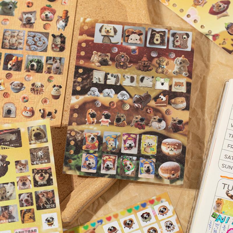 4 Styles Cat & Dog Sticker Books – 30 Sheets 800 Pcs Stickers per Style, Kawaii Aesthetic Stickers for Scrapbooking, Journaling, DIY Crafts & Planners | TikTokShopJumpstartSale