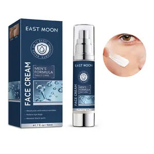 Men's 6-in-1 Face Cream – Deep Hydration | Brightening & Energizing | Improves Eye Bags and Dark Circles – 50ml Daily All-in-One Care Skin Repair Sensitive Moisture Moisturizer