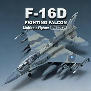 1/72 Scale F-16D Metal Military Diecast Aircraft Models for Adult Gifts