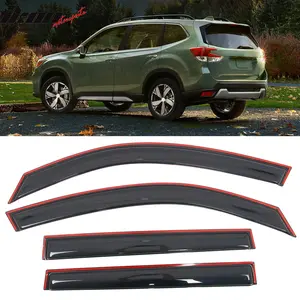 In-Channel Side Window Deflectors for Subaru Forester 2019-2024 Acrylic