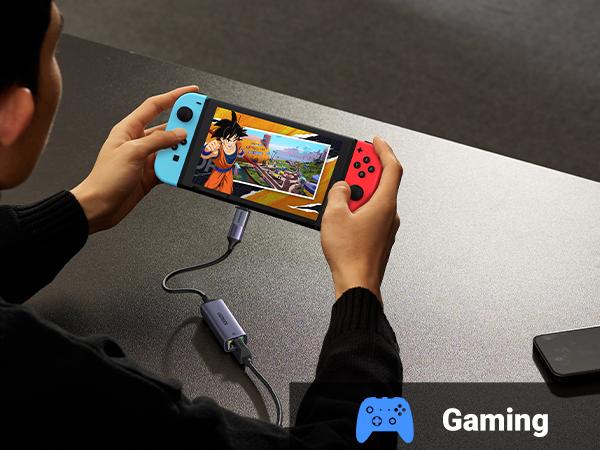 UGREEN USB to Ethernet Adapter, Plug and Play Ethernet Adapter, Aluminium Shell, 1Gbps Gigabit RJ45 to USB 3.0 Network Dongle, Compatible with Nintendo Switch, Laptop, MacBook, Surface Pro, Windows