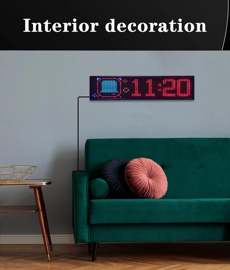 Noahtec Flexible USB 5V LED Store Sign with Bluetooth App Control Custom Text Pattern Animation Programmable Display for Store Car Bar Hotel IP66 Waterproof