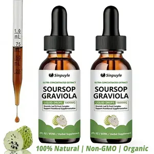 Soursop Graviola Liquid Drops | Immune Support & Natural Wellness | Organic Herbal Supplement