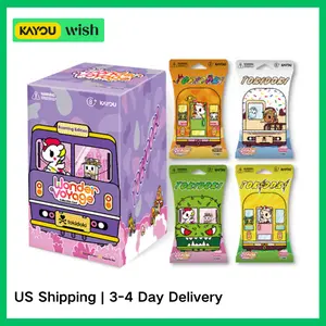 KAYOU Tokidoki Wonder Voyage Collection Cards - Roaming Edition English, Display Box with 24 Packs, 8 Cards per Pack, 157 Card Types, 12 Rarity Levels