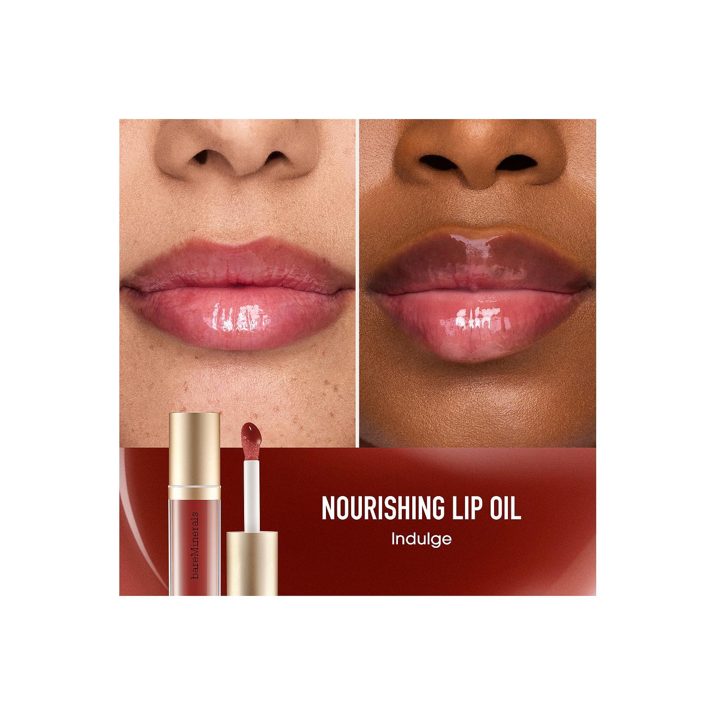 bareMinerals Nourishing Lip Oil in Indulge bareMinerals Nourishing Lip Oil in Indulge