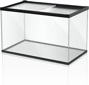 Ultra Clear Glass Aquarium Thickened Large Fish Tank -Suitable for High-end Fish Enthusiasts (29 Gallon)