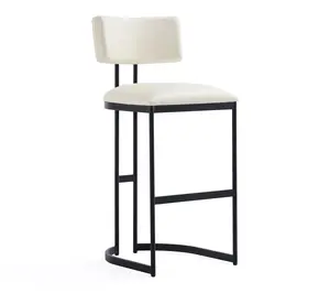 Manhattan Comfort Juno Metal Barstool