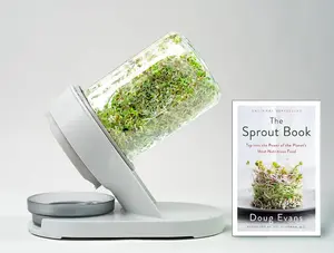 Sprouter + The Sprout Book Bundle – Microgreens Grow Kit from The Sprouting Company