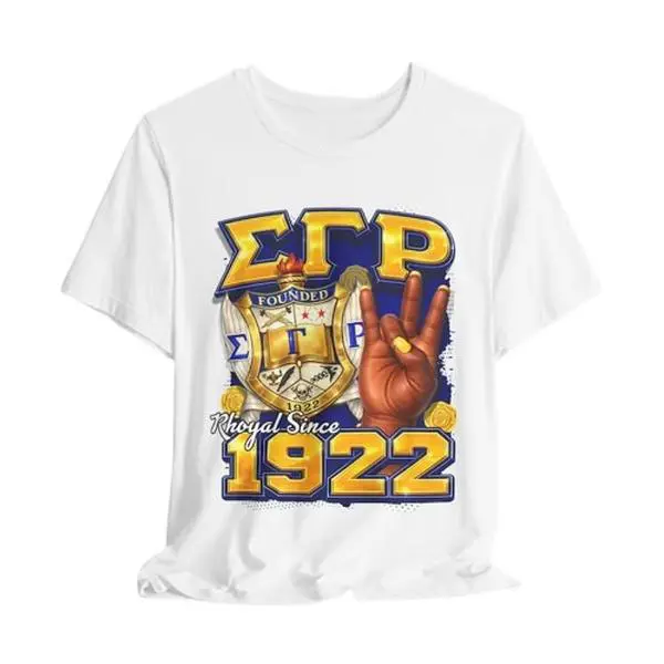 Vintage Sigma Gamma Rho Shirt - Royal Style Since 1922  Exclusive Fashion Wear