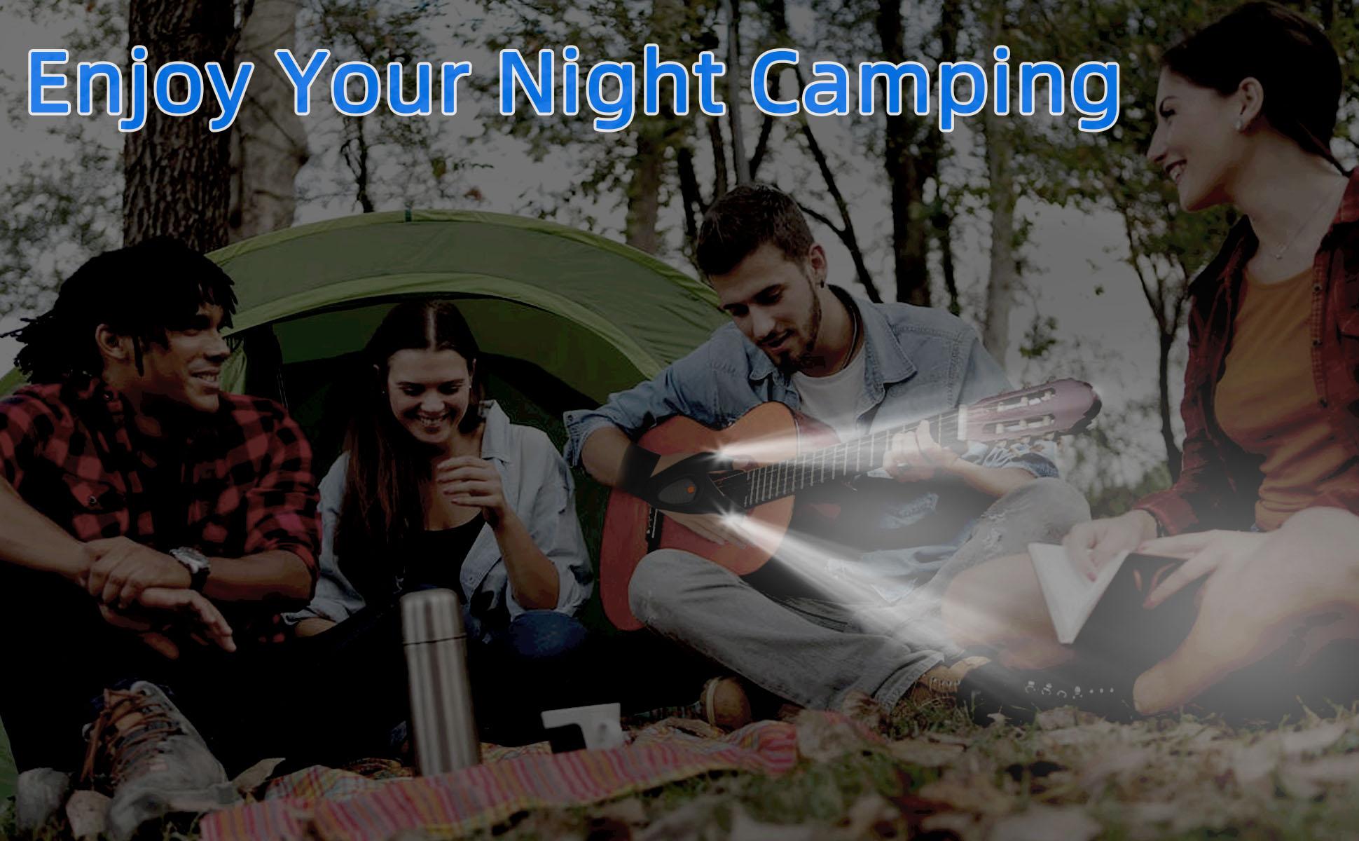 [Christmas Gifts]Rechargeable LED Flashlight Gloves, CoolGadget Tool Hands-Free Lights for Fishing RepairingCamping, Birthday Christmas Gifts for Men Dad HimHusband