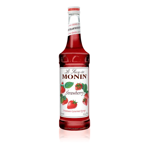Monin Strawberry Syrup - Bottle (750mL)