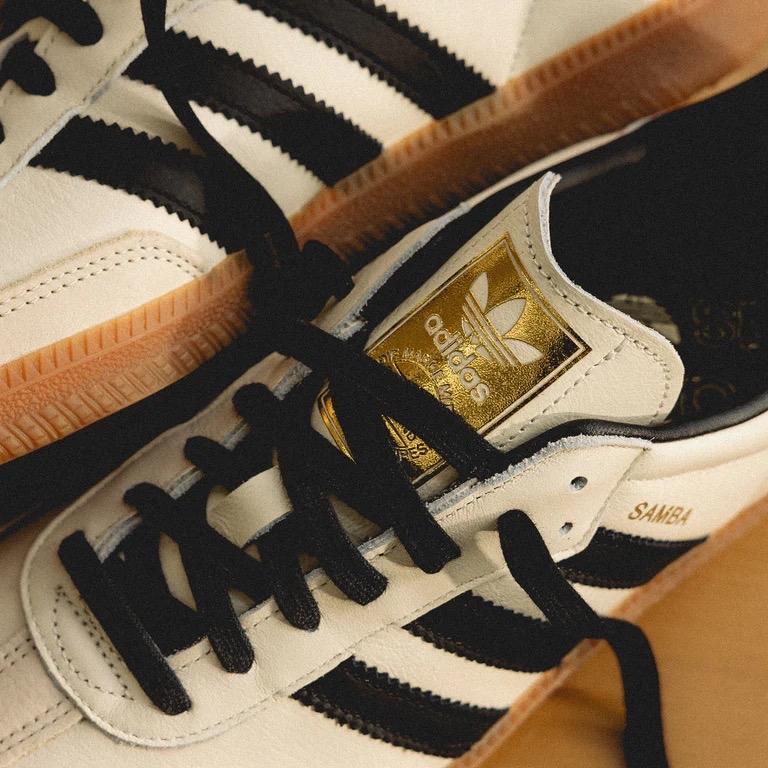 adidas Samba OG ‘Cream White Sand Strata’ Women’s - Perfect for Casual Footwear Walking Shoes Trainer Leather Girl Sneaker Runner Training Athletic Running