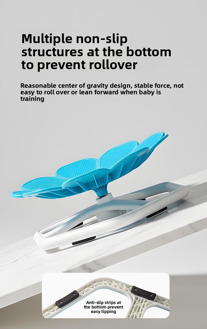 Spinning Chair for Kids, Flower-Shaped Sensory Spinning Chair for Balance & Coordination, Sensory Chair,  Sensory Toys for Coordination Balance Focus (Pink)